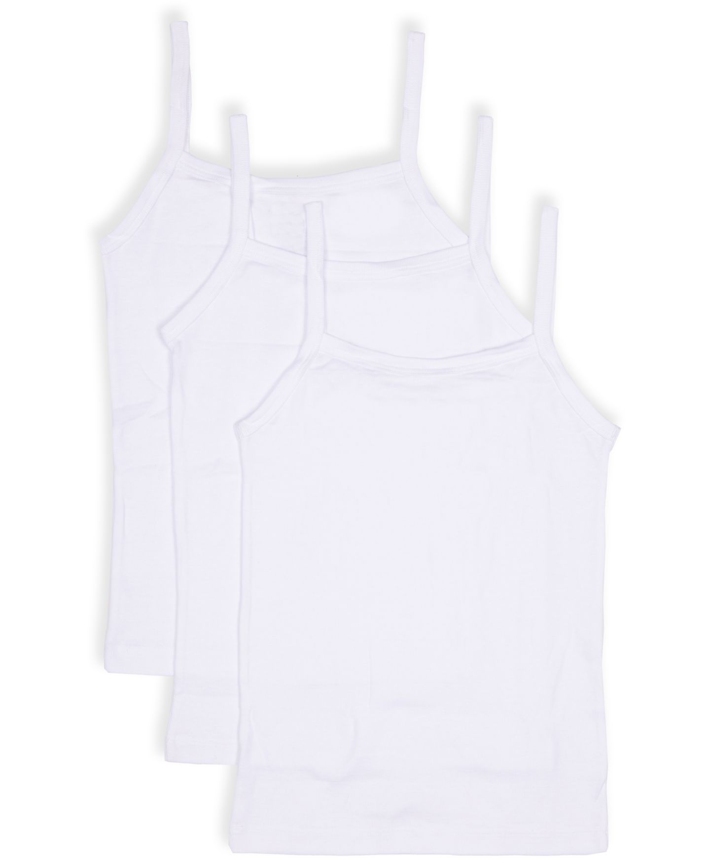 Топы Maidenform 3-Pack для девочек, цвет: Белый — фото 2