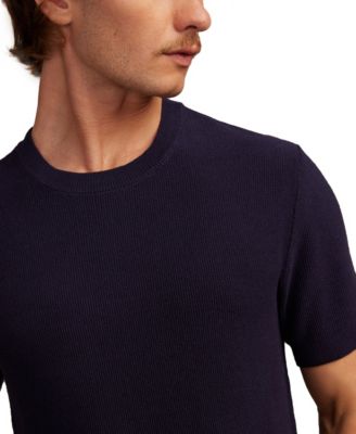 Men's Short Sleeve Crewneck Sweater
