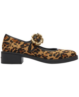 Women's Tea Rose Mary Janes Round Toe Flats