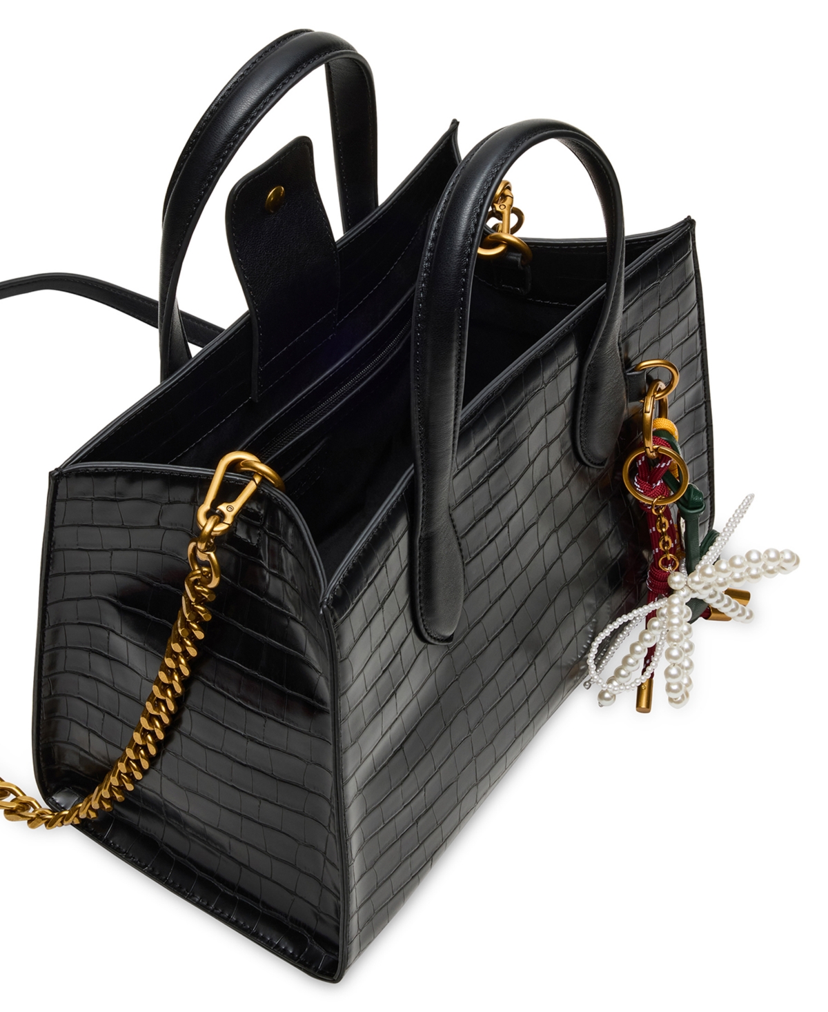 Steve Madden Bcalleb Box Small Tote Bag In Black