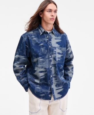 Hugo Boss - Men's Ebalto Denim Jacquard HUGO Jacket