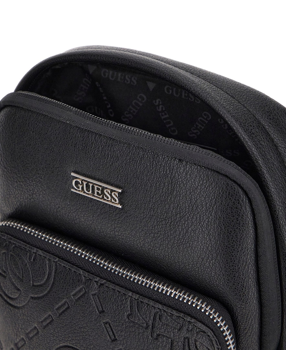 Guess Men's Boston Medium Crossover Bag In Black