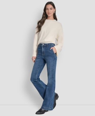 Petite Pullover Polo Sweater