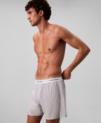 Men's Striped Boxer