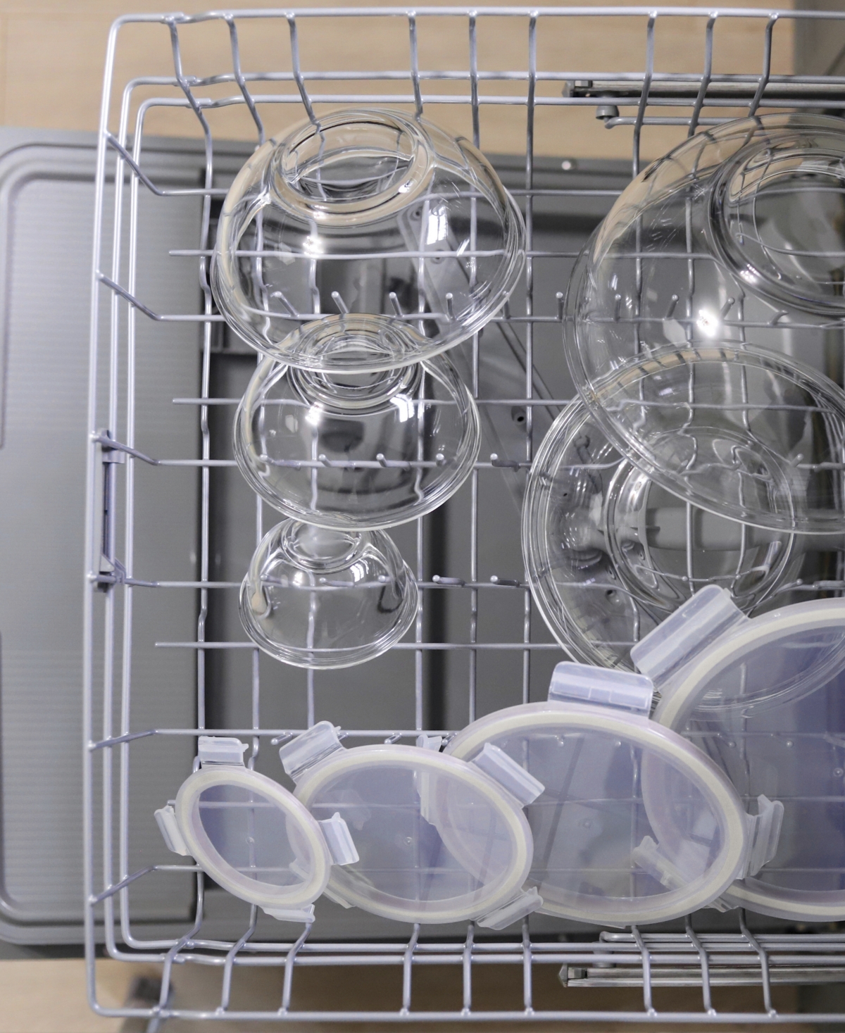 Sedona Kitchen 5-pc. Glass Bowl Set In White