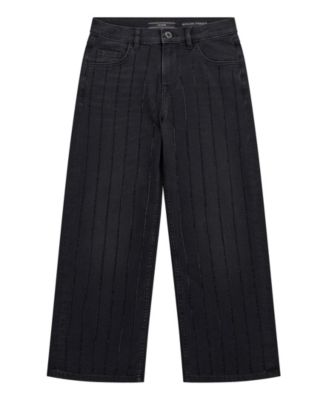 GUESS - Girls 7-16 90s Fit Rhinestones Jeans