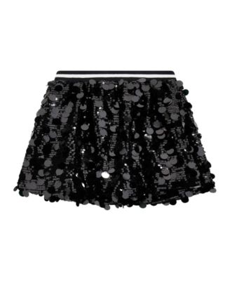 Girls' 7-16 All Over Sequin Midi Skirt