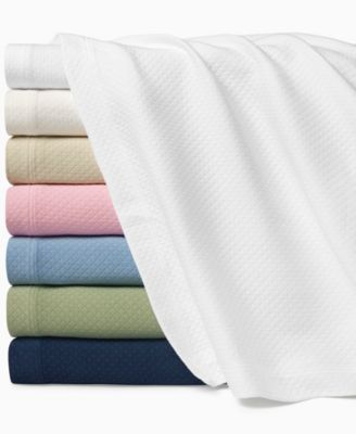 Rombo Cotton Coverlet, Full/Queen