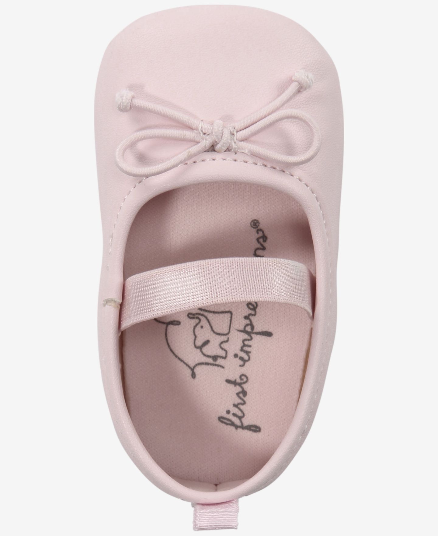 Балетки First Impressions Ballet Flat Shoes для девочек-малышей, цвет: Розовый — фото 4