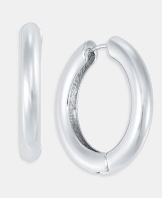 On 34th - Medium Hoop Earrings, 1.37"