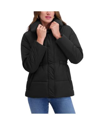 Cinched Waist Puffer