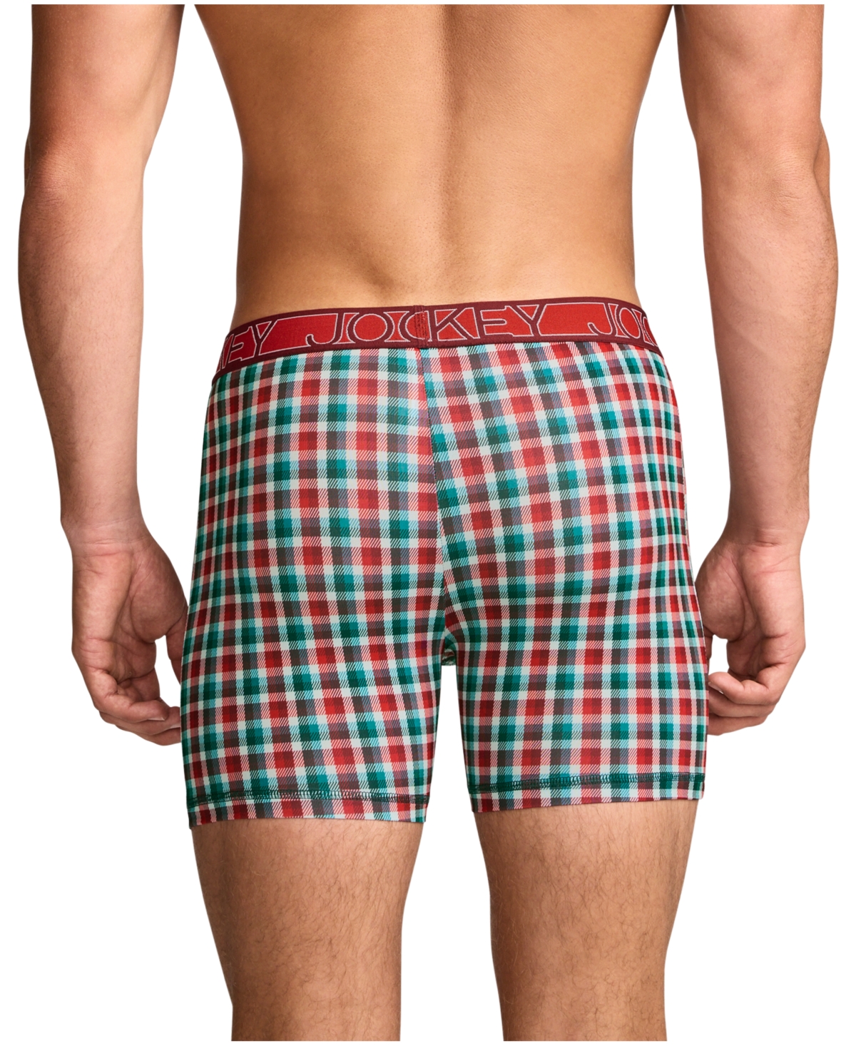 Jockey Active Microfiber 3.5" Boxer Brief In Multi