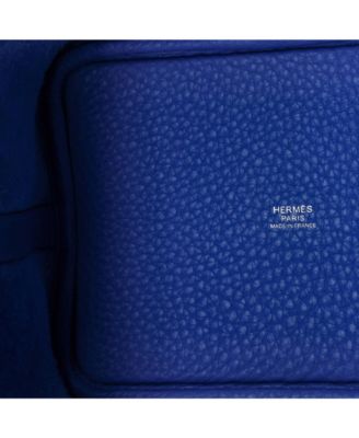 Pre-Owned Hermes PM Picotin Lock Bag Clemence