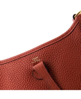 Pre-Owned Hermes TPM Evelyne Bag Gen III Clemence