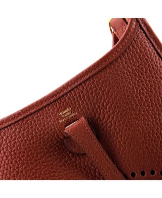 Pre-Owned Hermes TPM Evelyne Bag Gen III Clemence