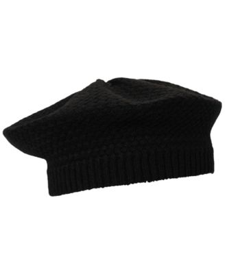 Basket Knit Beret Hat