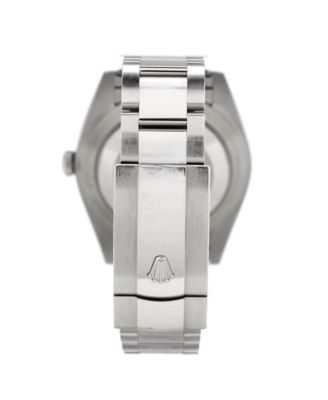 Oyster Perpetual Datejust Automatic Watch in Stainless Steel and White Gold 41mm