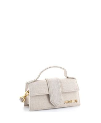 Le Bambino Top Handle Flap Bag Canvas