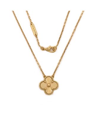 Vintage Alhambra Pendant Necklace