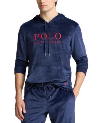 Polo Ralph Lauren Men's Plush Velour Long Sleeve Regular Fit