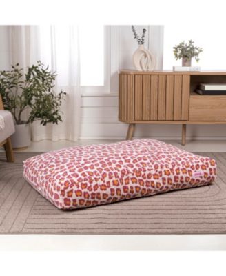 MabelDesigner Modern Ultra Soft Reversible Plush Rectangular Pet Bed with Washable Cover