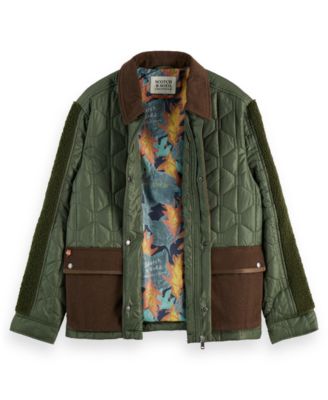 Men's Military Quilted Jacket
