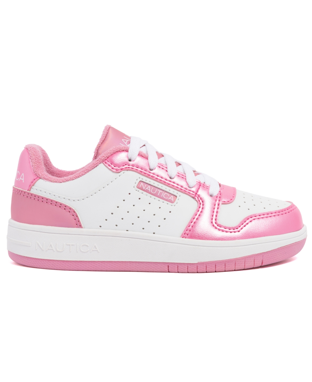 Nautica Little & Big Girls 1-13 Salgado Casual Lace-up Sneakers In Pink