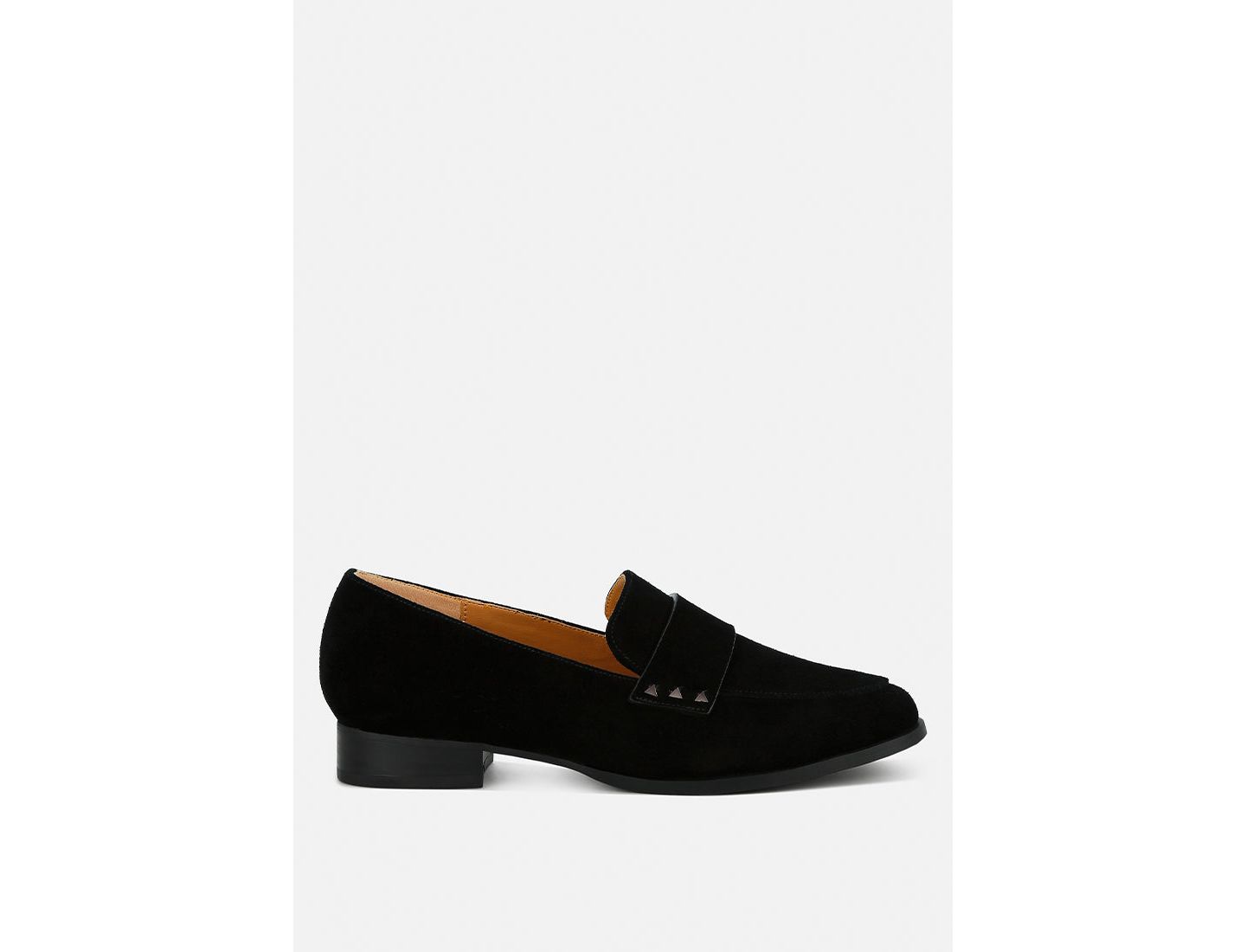 Женские туфли Rag & Co Durance Studded Genuine Suede, цвет: Чёрный — фото 2