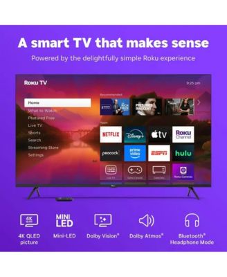 75" Class Plus Series QLED Mini-LED 4K HDR Smart TV - 75R6C7