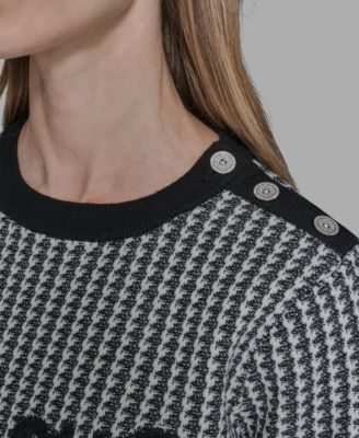 Women's Amour Script Crewneck Sweater