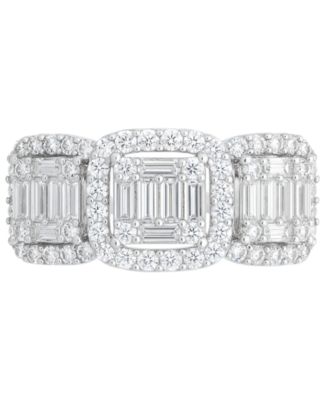 Diamond Ring (1 ct. t.w.) in 14K White Gold