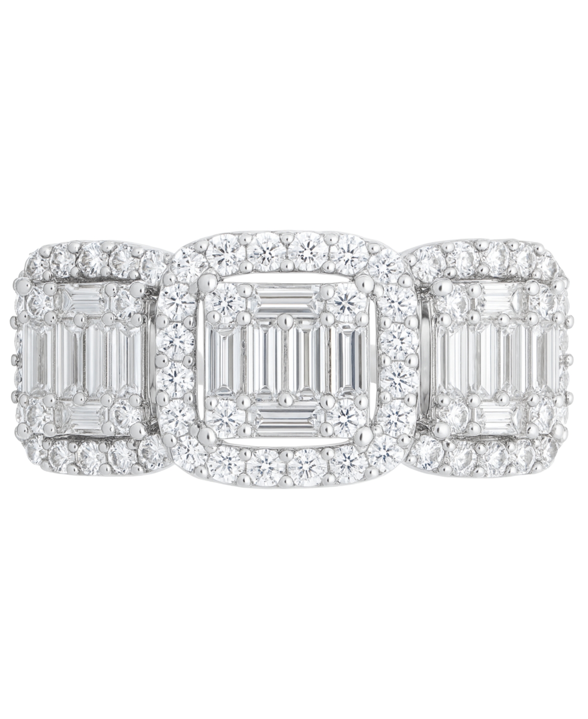 Macy's Diamond Ring (1 Ct. T.w.) In 14k White Gold In Gold
