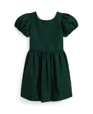 Polo Ralph Lauren - Girls 2T-6X Short-Sleeve Taffeta Dress