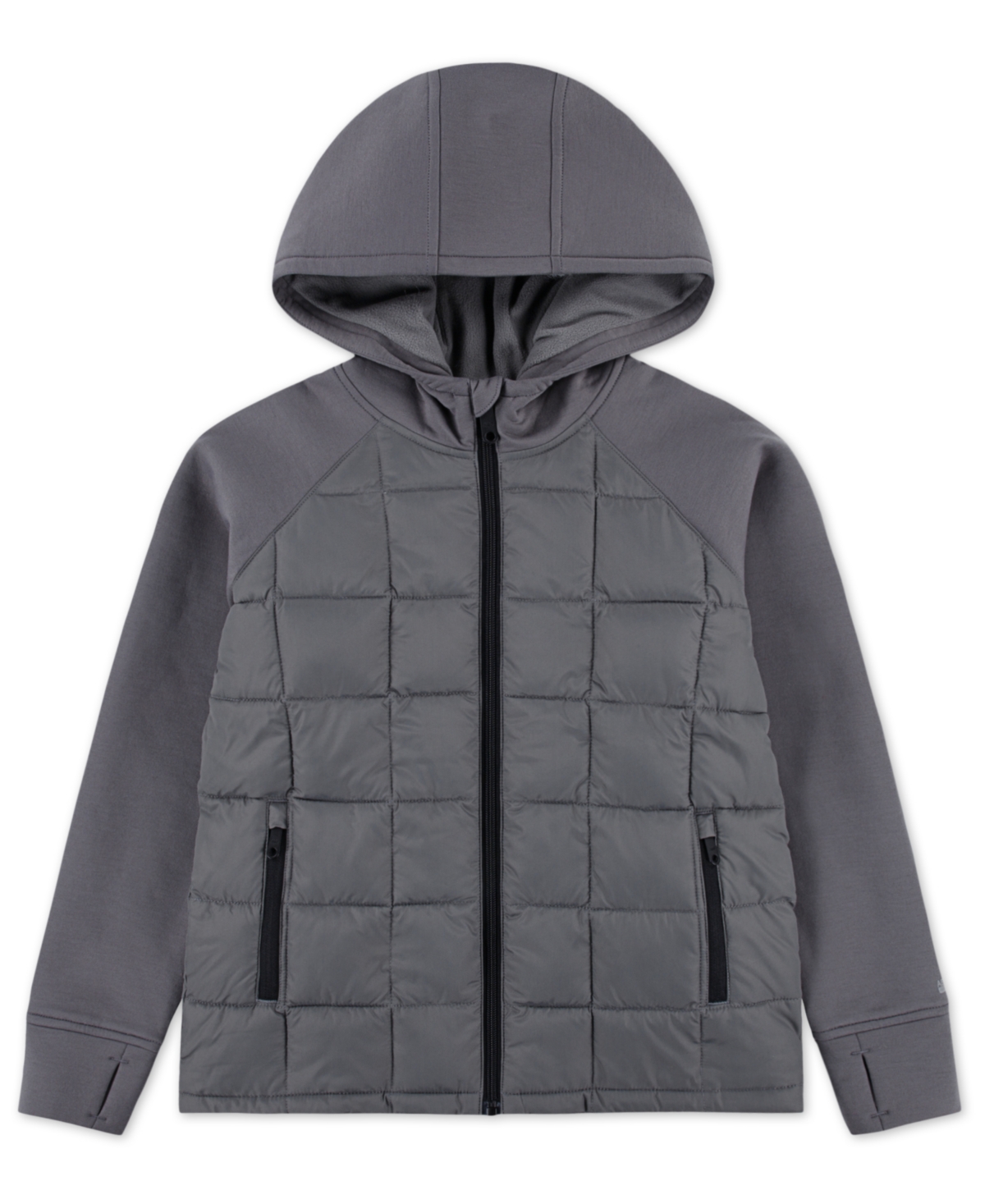 Abercrombie Boys 5-18 Ypb Lightweight Hybrid Jacket In Gray