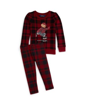 Girls' 2T-6X Long-Sleeve Plaid Sweatshirt