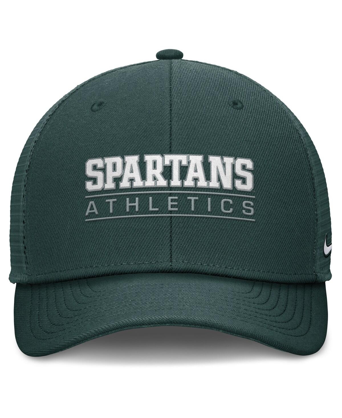Nike Men's Green Michigan State Spartans Rise Adjustable Hat In Green