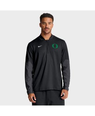 Nike - Men's Black Oregon Ducks One Goal Performance Half-Zip Pullover