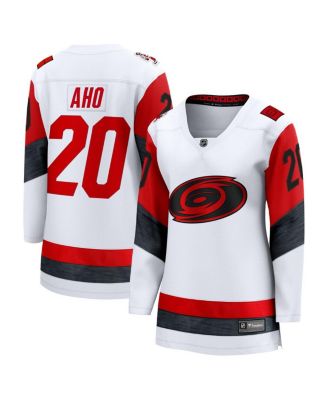 Fanatics - WoMen'sSebastian Aho White Carolina Hurricanes Away Breakaway Jersey