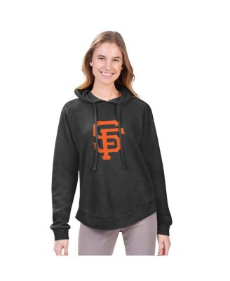 G-III 4Her by Carl Banks - Women's&nbsp; Charcoal San Francisco Giants Angel Raglan Fleece Pullover Hoodie