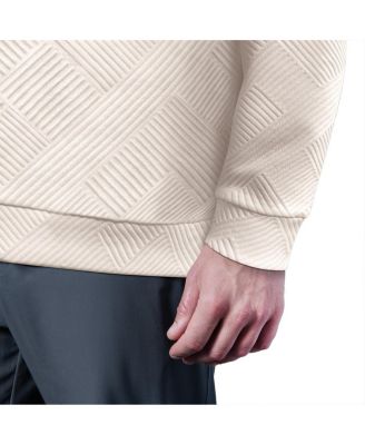 Men's White Detroit Lions Cross Training Half-Zip Pullover Hoodie