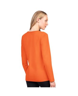 Women's Orange Denver Broncos Best Play Long Sleeve T-Shirt