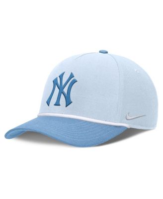 Nike - Men's Light Blue New York Yankees Rise Dri-Fit Adjustable Hat