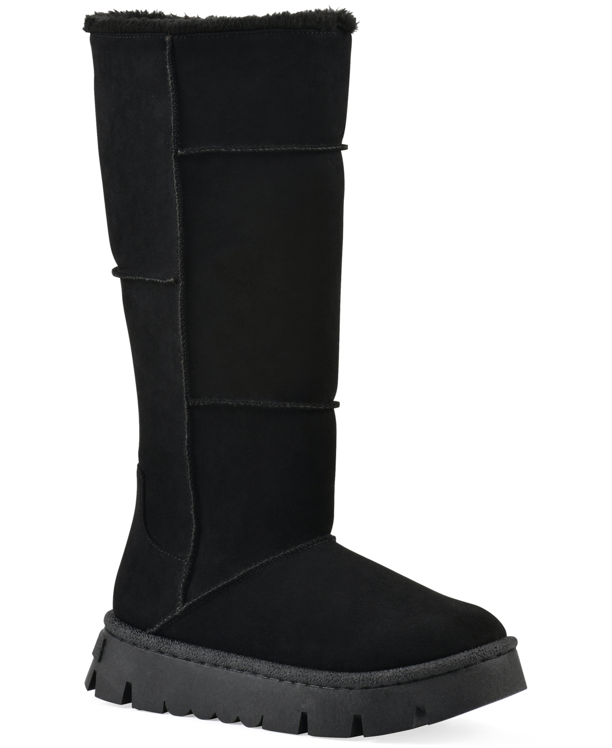 White Mountain Women's Tru Faux Fur Tall Boots