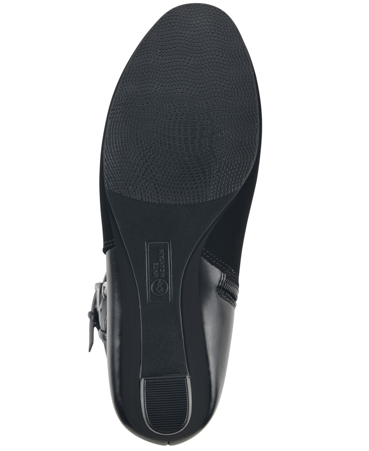 White Mountain Women's Cheers Tall Shaft Wide Calf Wedge Boot