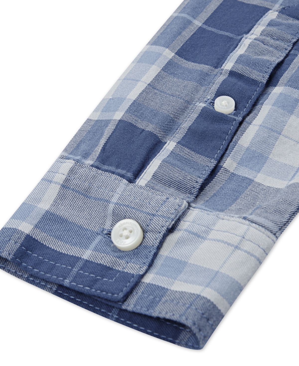 Abercrombie Kids Kids' Plaid Flannel Button-up Shirt In Multi