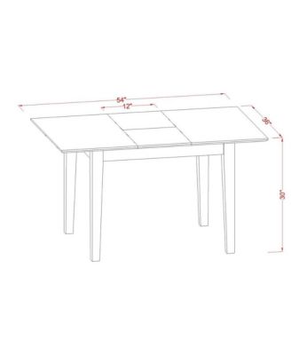 5 Pc dinette set-small Dining Tables and 4 Kitchen Dining Chairs