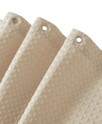 Arbor Waffle Shower Curtain, 72" x 72"