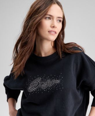 Women's Studded Logo Sweatshirt