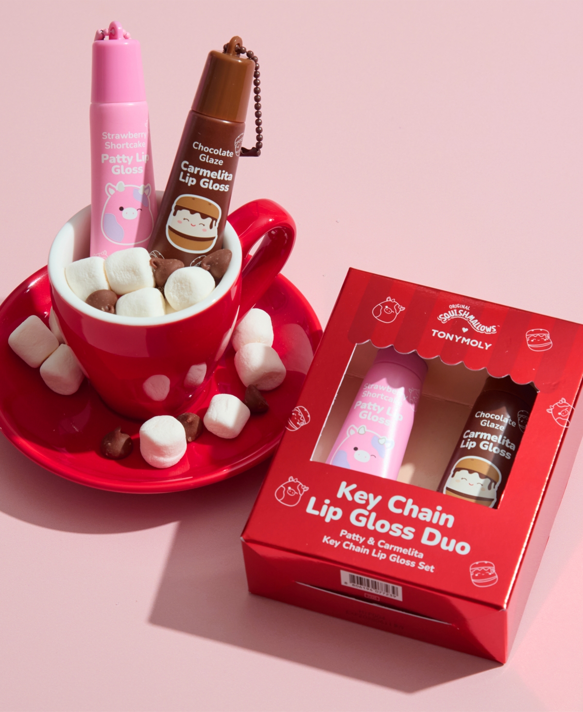 Tonymoly x Squishmallows 2-Pc. Lip Gloss Duo Set
