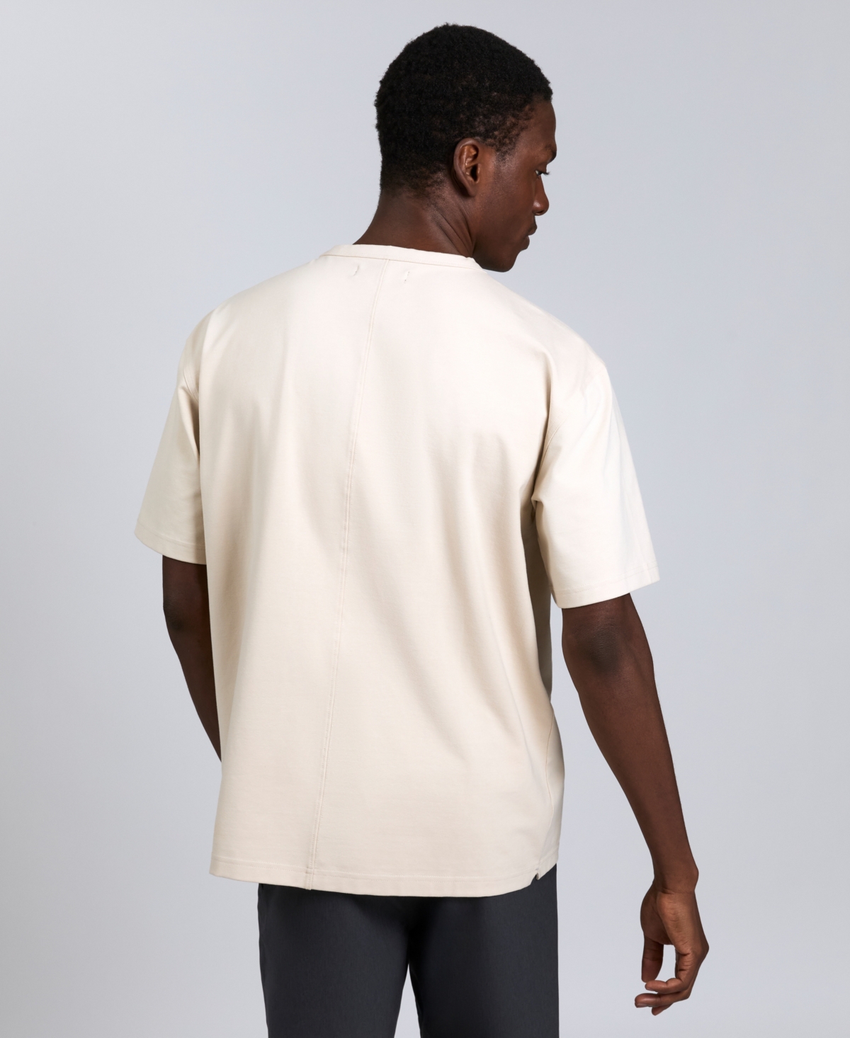 Kenneth Cole Men's Short Sleeve Oversized T-shirt In White